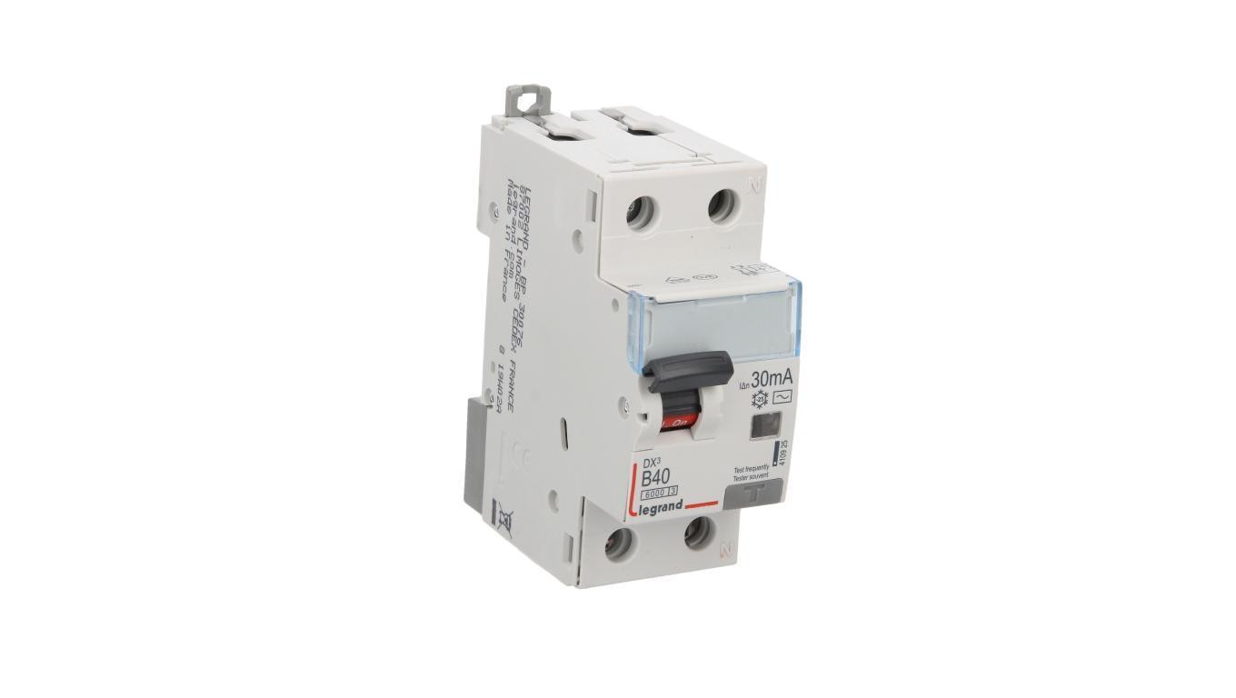 Wyłącznik różnicowo-nadprądowy 2P 40A B 0,03A typ AC P312 DX3 410925