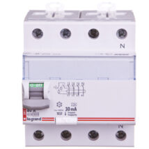 Wyłącznik różnicowoprądowy 4P 80A 0,03A typ A P304 DX3 411762