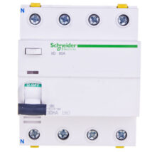 Wyłącznik różnicowoprądowy 4P 80A 0,03A typ AC iID A9Z11480