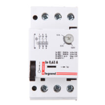 Wyłącznik silnikowy 3P 0,12kW 0,4-0,63A M 250 0,63 606803