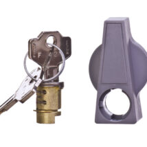 Zamek z kluczem nr.427 RAL7046 FL96Z