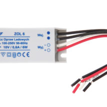 Zasilacz napięciowy typ ZOL6 100 – 240 V AC / 10 V DC 6 W IP 68 0 0