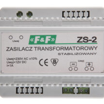 Zasilacz stabilizowany 230VAC/12VDC 12W 1A ZS-2