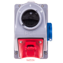 Zestaw instalacyjny z gniazdem 16A 5p (L-0-P) COMBO-POL 960615511W