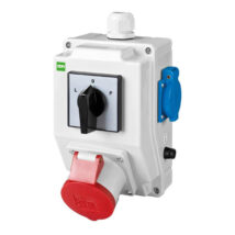 RS-Z rozdzielnica siłowa wyłącznik L-0-P 3P+N+Z 32A, 2P+Z 230V szary 6275-20