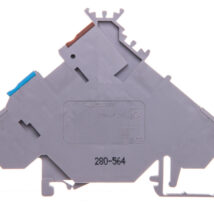 Złączka 0,08-2,5mm2 szary 20A DIN 35mm 280-564 /10szt./