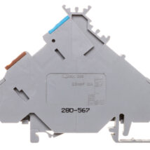 Złączka 0,08-2,5mm2 szary 20A DIN 35mm 280-567 /20szt./