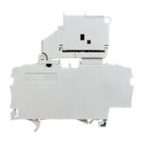 Złączka bezpiecznikowa 2.5mm2 szara 6,3A 5x20mm uchylna podstawa bezpiecznika 2002-1611 TOPJOBS