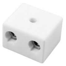 Złączka gwintowa porcelanowa 16mm² 2-tory biała z 1 otworem montażowym CPO-30A-2P 80732516