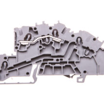 Złączka szynowa 1-pietrowa 2,5mm2 L szara 2003-7650 TOPJOBS