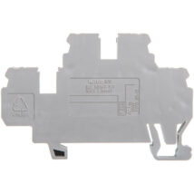 Złączka szynowa 2-piętrowa 2,5mm2 L/L szara 870-501