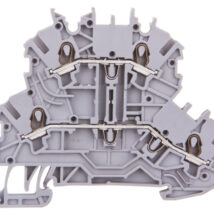 Złączka szynowa 2-piętrowa L/L 1mm2 szara 2000-2201 TOPJOBS