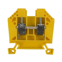 Złączka szynowa 2-przewodowa 10mm2 żółta EURO 10/35 43402N