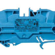 Złączka szynowa 2-przewodowa 16mm2 niebieska 2016-1204 TOPJOBS