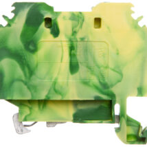 Złączka szynowa 2-przewodowa 16mm2 żółto-zielona 283-107