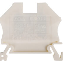 Złączka szynowa 2-przewodowa 2,5mm2 biała EURO 43408WT