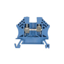 Złączka szynowa 2-przewodowa 2,5mm2 niebieska EURO 43408BL