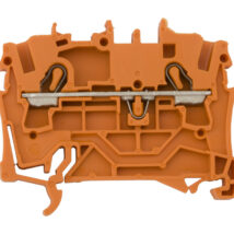 Złączka szynowa 2-przewodowa 2,5mm2 pomarańczowa 2002-1202 TOPJOBS