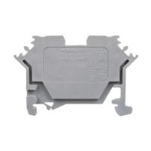 Złączka szynowa 2-przewodowa 2,5mm2 szara 280-601