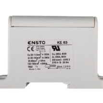 Złączka szynowa 2-przewodowa 35-150mm2 szara KE63