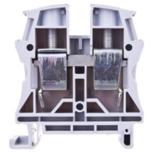 Złączka szynowa 2-przewodowa 35mm2 szara 037165