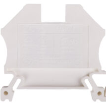 Złączka szynowa 2-przewodowa 4mm2 biała EURO 43409WT