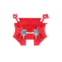 Złączka szynowa 2-przewodowa 4mm2 czerwona EURO 43409RD