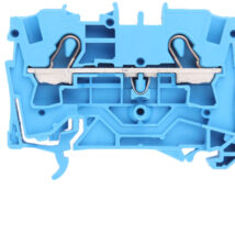 Złączka szynowa 2-przewodowa 4mm2 niebieska 2004-1204 TOPJOBS