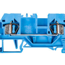 Złączka szynowa 2-przewodowa 4mm2 niebieska 281-904