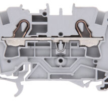 Złączka szynowa 2-przewodowa 4mm2 szara 2004-1201 TOPJOBS