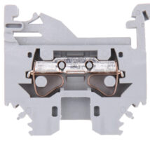 Złączka szynowa 2-przewodowa 4mm2 szara 281-101