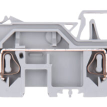 Złączka szynowa 2-przewodowa 4mm2 szara 281-901