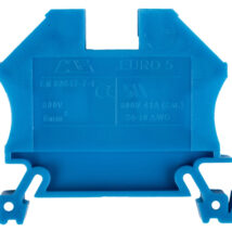 Złączka szynowa 2-przewodowa 6mm2 niebieska EURO 43407BL