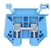 Złączka szynowa 2-przewodowa 6mm2 niebieska EURO 6/35 43401BL