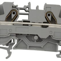 Złączka szynowa 2-przewodowa 6mm2 szara 2006-1201 TOPJOBS