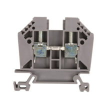 Złączka szynowa 2-przewodowa 6mm2 szara EURO 6/35 43401