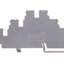 Złączka szynowa 3-pietrowa 2,5mm2 PE / N / L szara 870-567