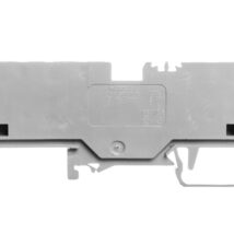 Złączka szynowa 3-przewodowa 10mm2 szara 284-681