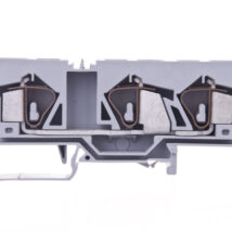 Złączka szynowa 3-przewodowa 16mm2 szara 283-671