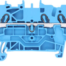 Złączka szynowa 3-przewodowa 2,5mm2 niebieska 2002-1304 TOPJOBS