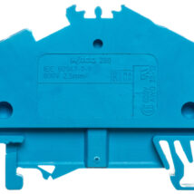 Złączka szynowa 3-przewodowa 2,5mm2 niebieska 280-651