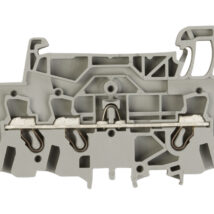 Złączka szynowa 3-przewodowa 2,5mm2 szara 2002-1301 TOPJOBS