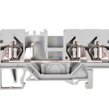 Złączka szynowa 3-przewodowa 2,5mm2 szara 280-681