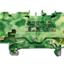 Złączka szynowa 3-przewodowa 4mm2 żółto-zielona 2004-1307 TOPJOBS