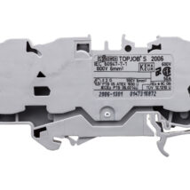 Złączka szynowa 3-przewodowa 6mm2 szara 2006-1301 TOPJOBS