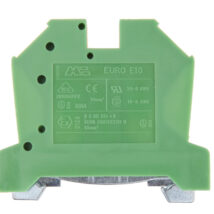 Złączka szynowa ochronna 10mm2 zielono-żółta 10 43458