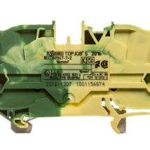 Złączka szynowa ochronna 16mm2 żółto-zielona 2016-1207 TOPJOBS