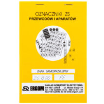 Znaki samoprzylepne ZS D20/PE E04ZP-02030403400