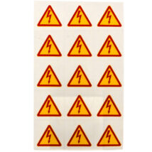 Znaki samoprzylepne typu BŁYSKAWICE ZS 25 LIGHTNING E04ZP-02030200500 /150szt/